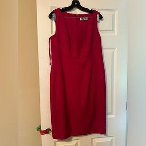 Red size 10 dress
